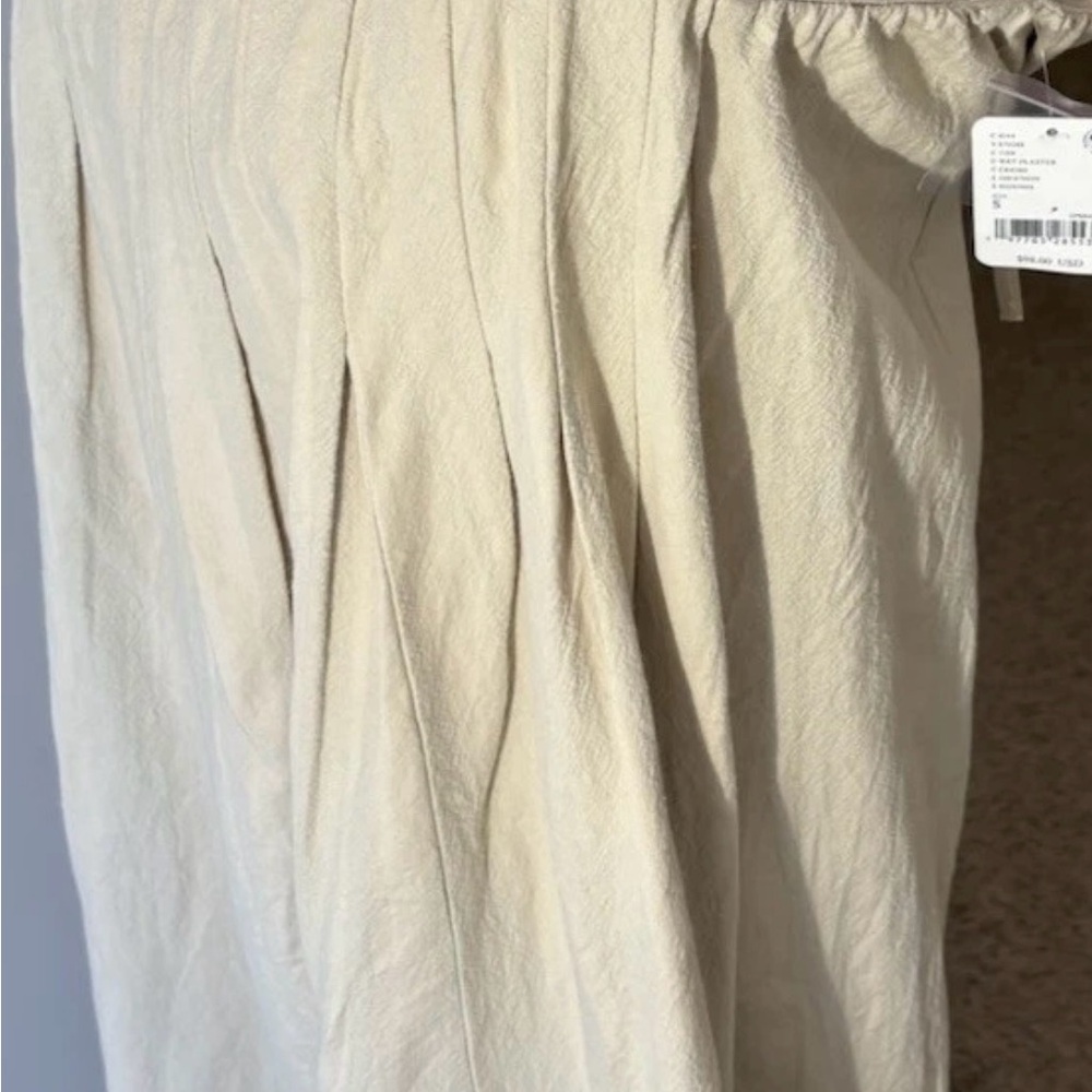 Free People NWT Sun Maxi Dress Wet Plaster Small Adjust/Remove Straps - Picture 4 of 11